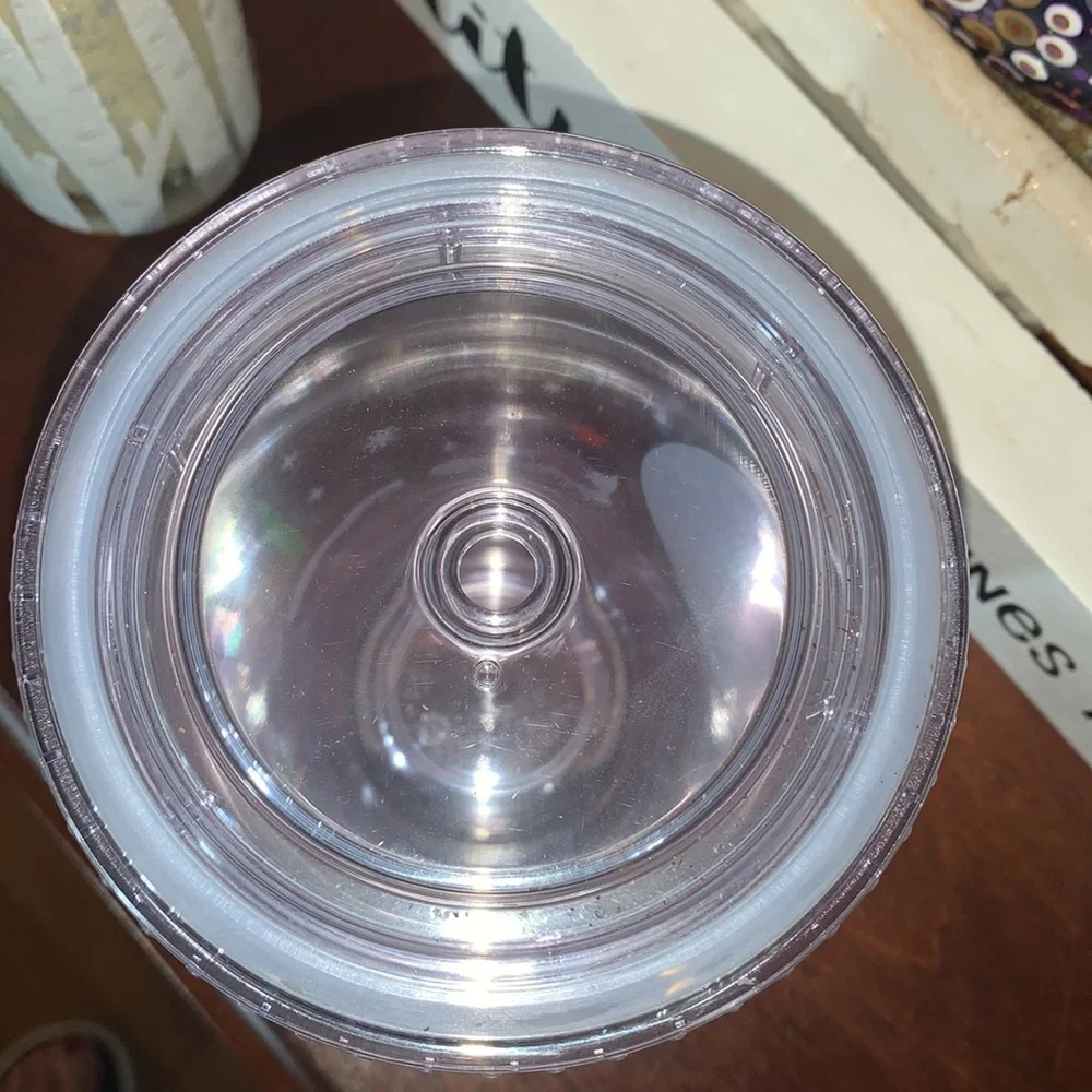 Starbucks 2012 Christmas Fox Holiday Cold Cup 12oz EUC